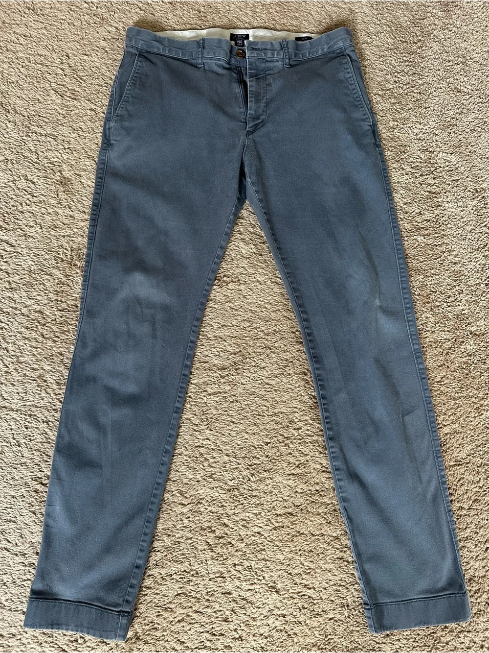 J. Crew Men’s Slate Blue Flex Chinos